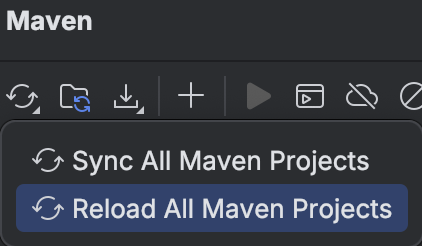 Maven refresh